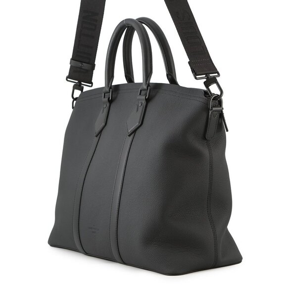 LOUIS VUITTON LV Aerogram Lock It Taurillon Leather Black M59158 - Picture 2 of 7